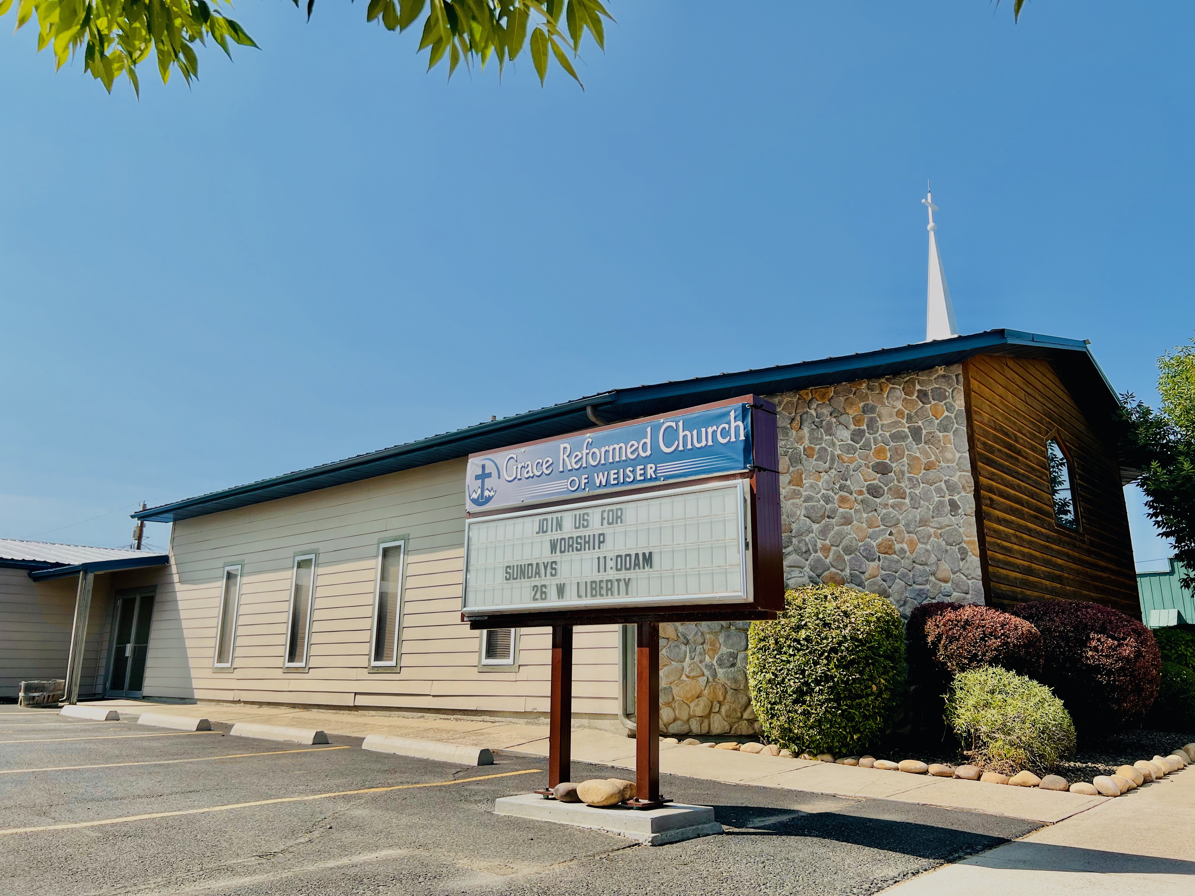 Grace Reformed Church of Weiser building